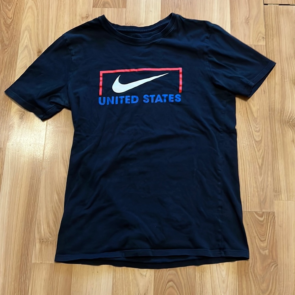the nike tee united states short sleeve t shirt size small mens